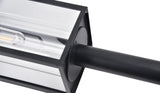 Lutec 4-pack 25 Lm Solar LED Pathway Lights - Aluminum Glass Frame Garden Lights