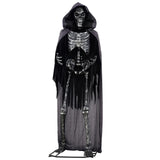 11' Pre-Lit Animated Towering Reaper with Motion-Activated Sound