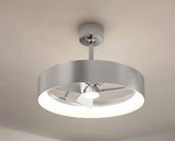 Artika Austin 23" LED Fandelier – Modern Flush Mount Ceiling Fan with Light