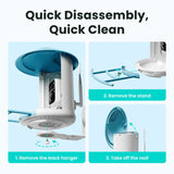 Birdfy AI Smart Bird Feeder with 1080p Camera, Solar Panel & Bird Recognition