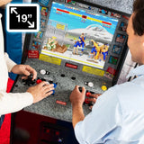 Arcade1Up Street Fighter Supreme Arcade Machine with 14 Capcom Games 19" Display