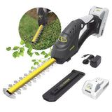 Sun Joe 24V IONMAX Handheld Shrubber Trimmer Kit, 7" Steel Blade with Battery