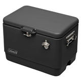 Coleman Reunion 54 QT Steel Belted Matte Hard Cooler with Have-A-Seat Lid