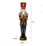 Member’s Mark 6' Pre-Lit Grand Nutcracker with Animated Music Box, LED Lights & Timer