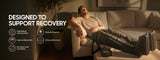 Sharper Image Air Compression Boots Leg Recovery System, 5 Levels & 5 Modes