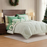 Holiday Market 8-pc Holiday Bedding Set, Comforter, Quilt, 4 Shams & 2 Pillows