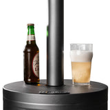 Fire Sense Commercial 50,000 BTU Propane Patio Heater with Electronic Ignition, Graphite