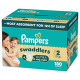 Pampers Swaddlers Ultra Diapers, Sizes 1 - 7, 210 Diapers - 100 Diapers