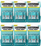 Listerine Cool Mint PocketPaks Breath Strips 432 Count 6-Pack Fresh Breath