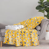 Peanuts VelvetLoft Throw Blanket 2-Pack Snoopy Plush Soft Throw 60x70