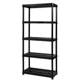 Greenmade 5-Tier Utility Rack Shelving Unit, L 36" W 17.7" H 73.6"