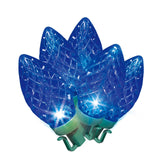 Holiday Time 100-Count LED Diamond-Cut C9 Christmas Lights 59.6 FT String Lights