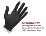 Venom Steel Industrial Nitrile Gloves, 100 Count, Premium, Thick, Heavy-duty Construction