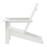 POLYWOOD Long Beach Modern Adirondack Chair – Patio Chair with Genuine POLYWOOD Lumber