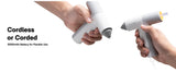 HOTO Cordless Auto-Dispensing Glue Gun with 60 Glue Sticks & Storage Bag