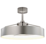 Artika Austin 23" LED Fandelier – Modern Flush Mount Ceiling Fan with Light