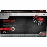 Venom Steel Industrial Nitrile Gloves, 100 Count, Premium, Thick, Heavy-duty Construction