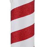 Mr. Christmas Outdoor Decoration 24-inch Tall Red & White Blow Mold Candle, 2-pk