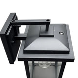 Energetic Lighting Modern 15" Coach Light - 800lm Matte Black Wall Light