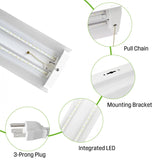 Westinghouse 4 FT LED Shop Light, 5000 Lumens, Linkable 5000K Bright White