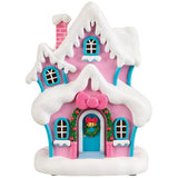Sanrio Hello Kitty Lighted Musical Christmas Village with 13 Pieces, Batteries and Timer