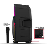 ION Total PA Apex Party Speaker with Wireless Microphone and Dynamic Lights