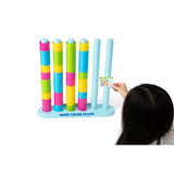 Relatable Giant Color Stack Strategy Stacking Game - 50 Cards Lawn Yard Toy Case