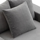 Sealy Calin Upholstered Foam Lounger – Oversized Plush Lounge Chair with Pocket Coil Support