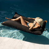 Big Joe Lux Twilight Lagoon Lounger Pool Float with Twilight Sunbrella Fabric