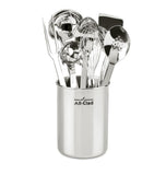 All-Clad 8-piece Stainless Steel Kitchen Utensil Set, 18/10 Stainless Steel Tool