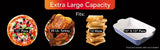 Gourmia XL 13-in-1 French Door Countertop 43 L Air Fryer with Temperature Probe