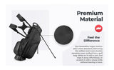 Big Max Summit Lux Hybrid Premium PU Cart & Stand Golf Bag with 14-Way Divider
