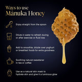Manuka Health UMF 10+ MGO 263+ Raw Manuka Honey, 17.6oz Stomach Immune Health