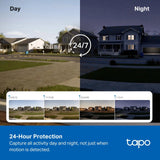 TP-Link Tapo C460 4K Wireless Solar Security Camera Kit, 3-Pk with microSD & AI