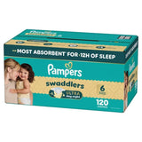 Pampers Swaddlers Ultra Diapers, Sizes 1 - 7, 210 Diapers - 100 Diapers