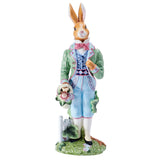 Fitz and Floyd Jardin 16” Male Rabbit Figurine