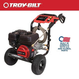 Troy-Bilt Gas Pressure Washer, 3100 Max PSI, 2.3 Max GPM, CRX165 163cc Engine