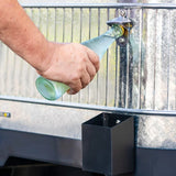 Permasteel 120-quart Galvanized Steel Rolling Cooler with Cover - Party Cooler