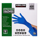 Kirkland Signature 400-count Nitrile Exam Gloves - Powder-free and Non-sterile
