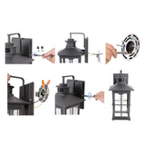 Energetic Lighting Metal Frame Smart Coach Light with PIR Motion Sensor - 800 lm