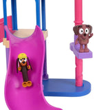 Bluey’s Playdate Playground Set – 24-Piece, 10 Figures, Slides, Swings, Sandbox
