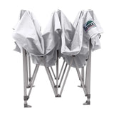 Eurmax Premium 10' x 10' Instant Canopy Tent with Enclosure Sidewalls Roller Bag