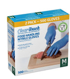 Medline Clear-Touch Food Handling Nitrile Gloves
