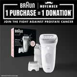 Braun Silk-épil 7 SE7-441 Wet & Dry Cordless Epilator and Shaver Kit for Women