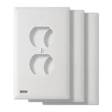 SnapPower Duplex GuideLight 2 LED Outlet Cover, 3-pack