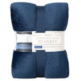 Berkshire Herringbone Plush VelvetLoft Blanket, 100% Recycled Polyester, 350 GSM