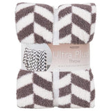 Berkshire Ultra Plush Throw Blanket, 60" x 70" Polyester, 350 GSM