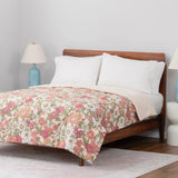 Berkshire Twin Microfiber Blanket Reversible Herringbone Down Alternative 66x96