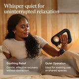 Therabody Theragun Sense 2nd Gen Massage Gun with LCD Guided Routines, 5 Speeds and 2 Attachments