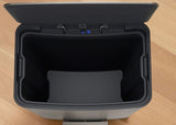Kohler 47L Step Trash Can, Stainless Steel 13 Gallon Kitchen Trash Can w/ Quiet Lid